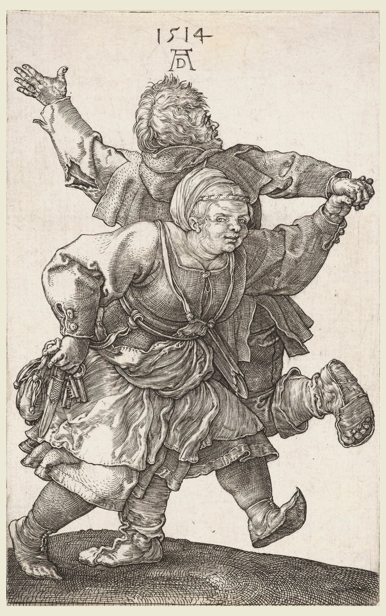 Dans Eden Köylüler by Albrecht Dürer