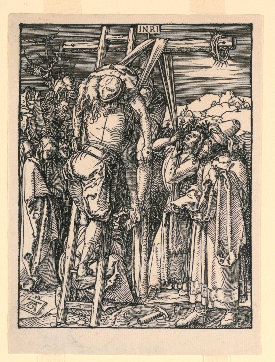 Küçük Tutku Dizisinden Haçtan İniş (Deposition), by Albrecht Dürer