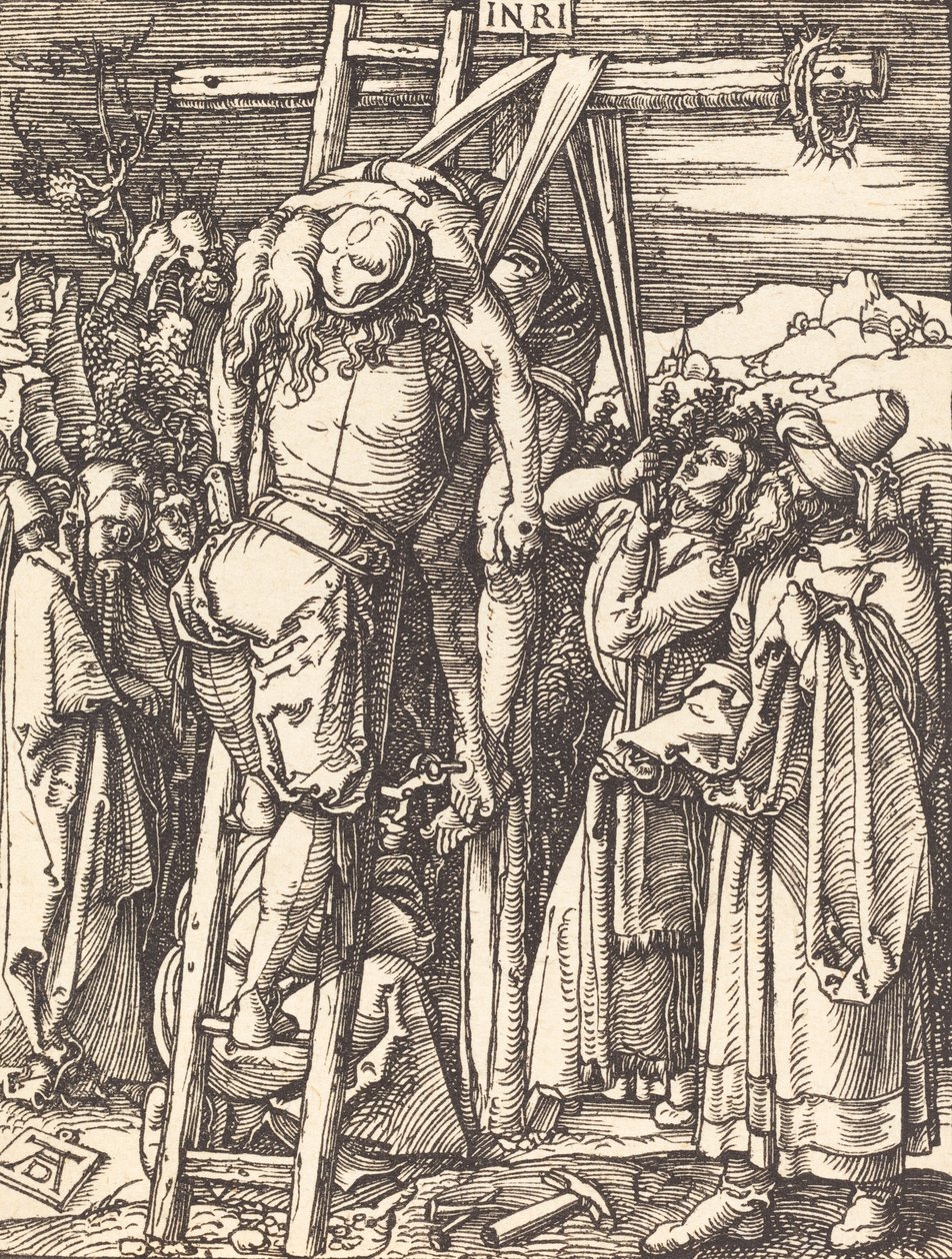 Haçtan İniş, muhtemelen c. 15091510. by Albrecht Dürer
