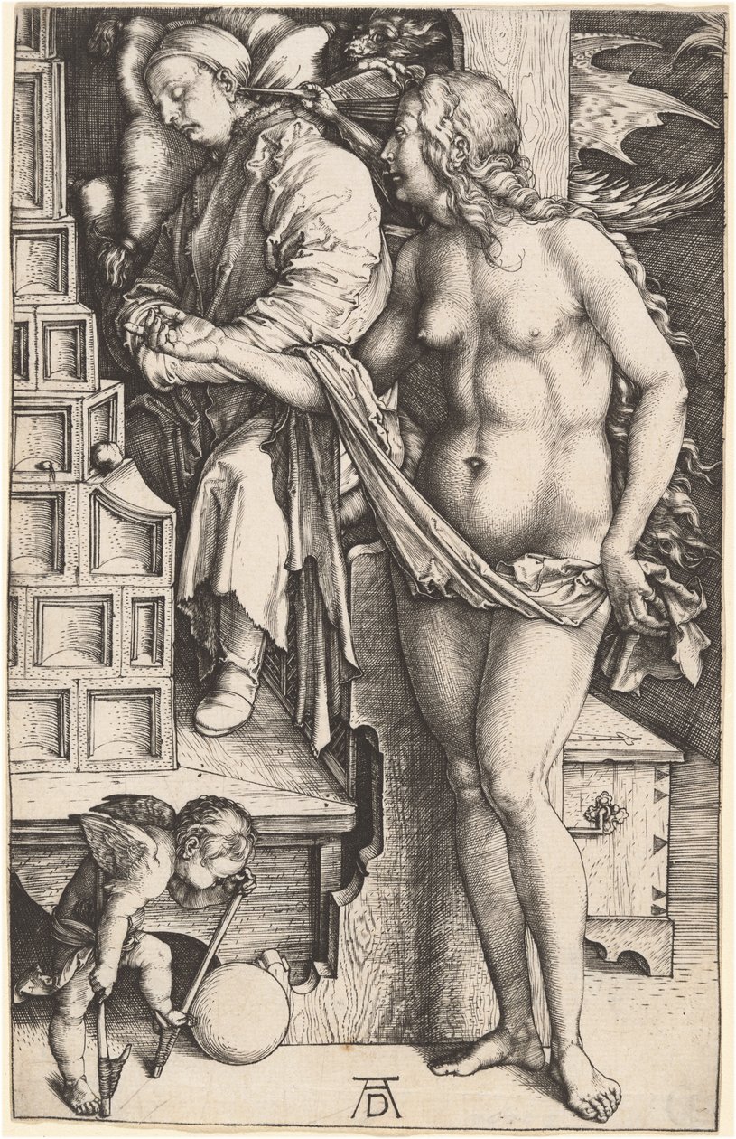 Doktorun Rüyası (Avlanın Günahasına) by Albrecht Dürer