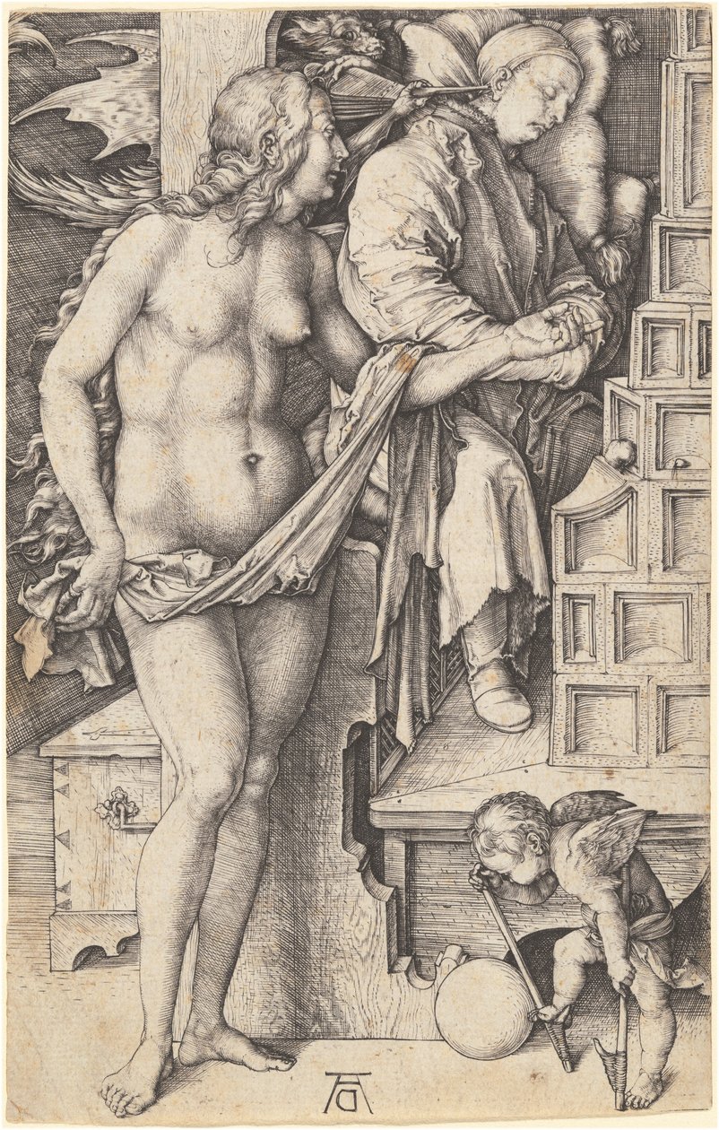 Doktorun Rüyası (Avlanın Günahasına) by Albrecht Dürer