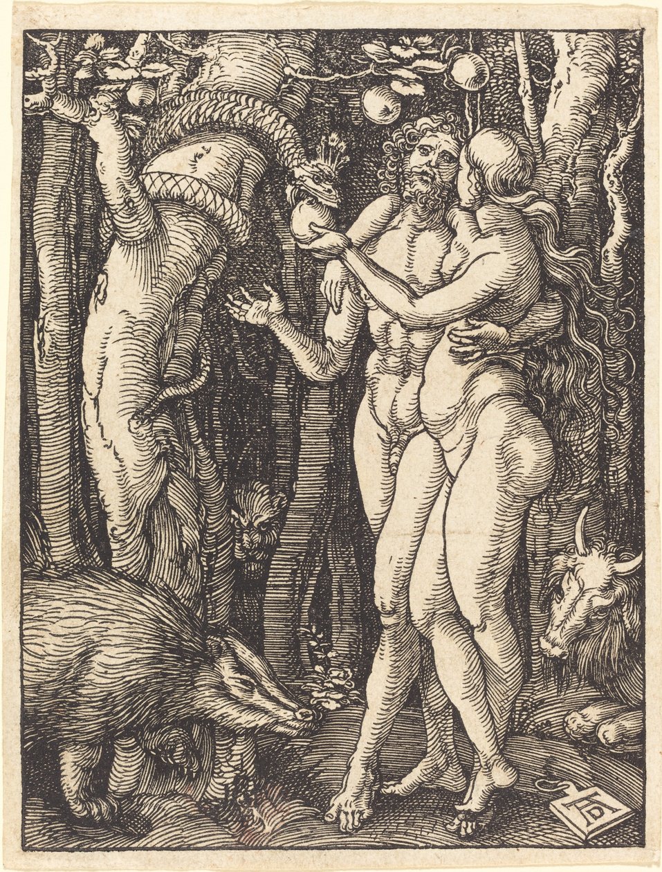 İnsanın Düşüşü by Albrecht Dürer