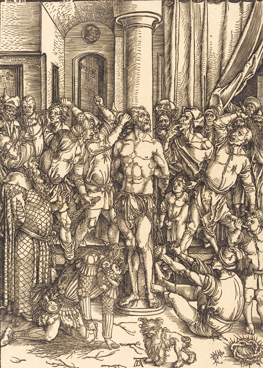Kırbaçlanma, c. 1497. by Albrecht Dürer