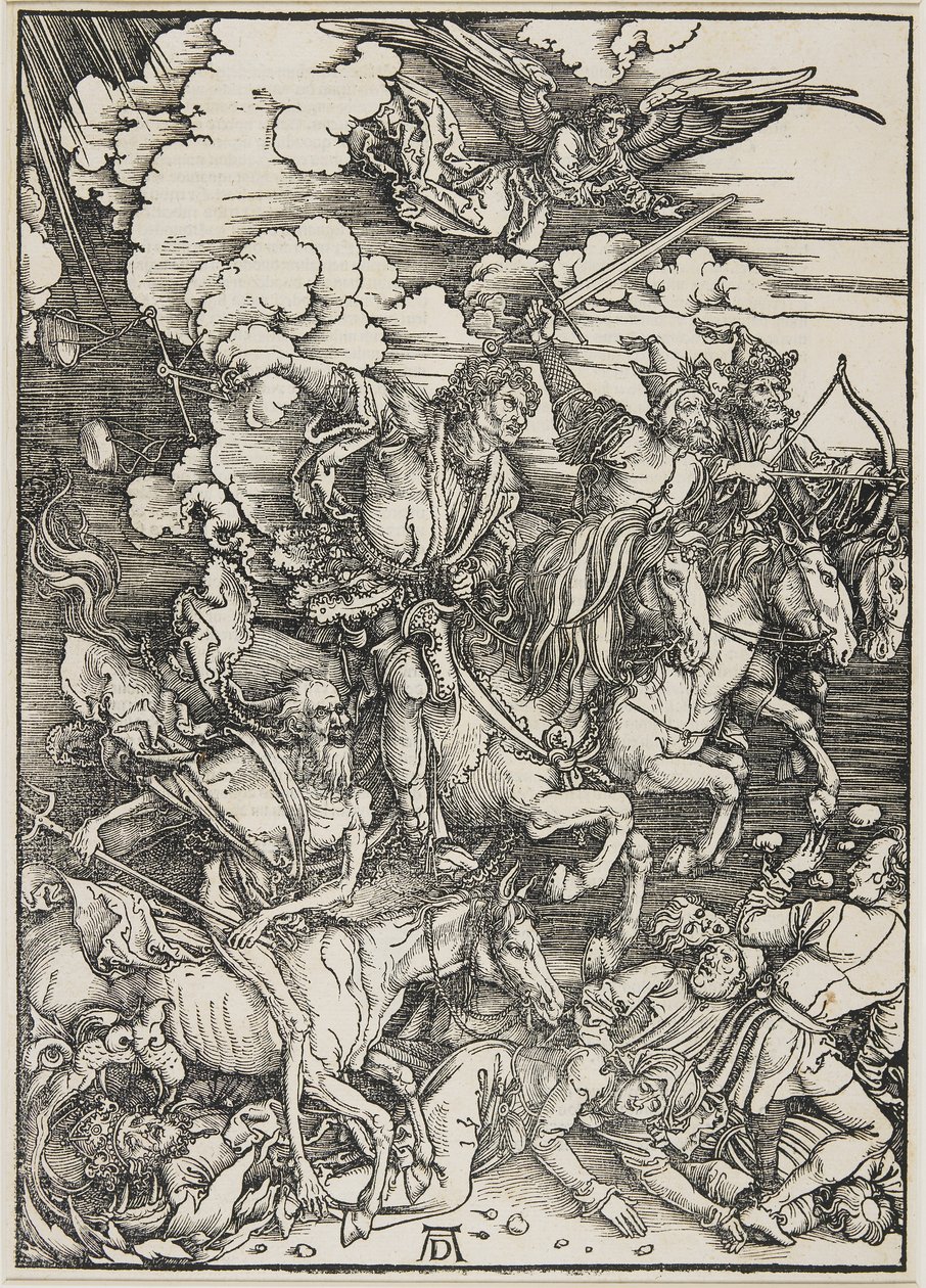 Dört Atlı, 1496-1498 by Albrecht Dürer