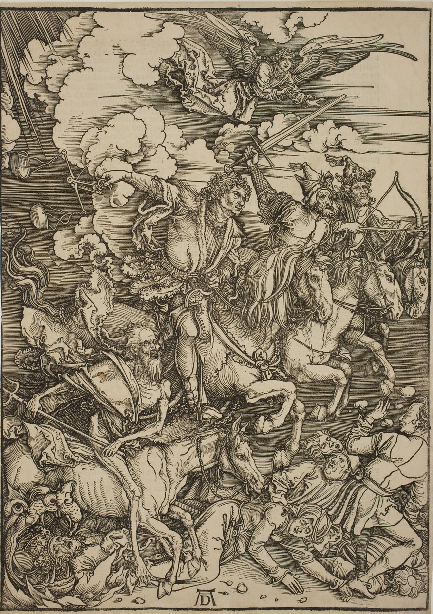 Mahşerin Dört Atlısı by Albrecht Dürer