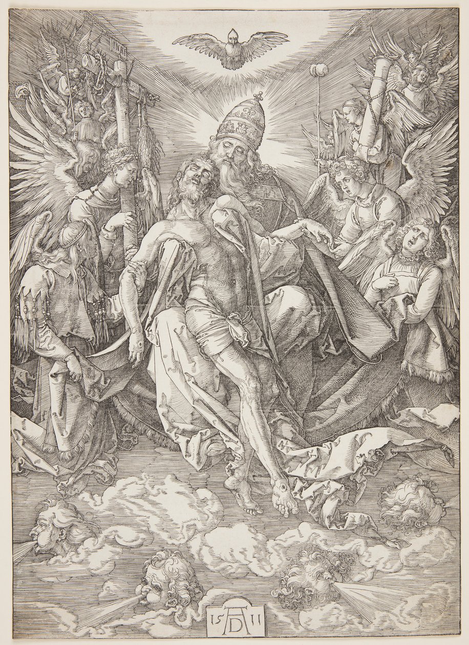 Kutsal Üçlü by Albrecht Dürer