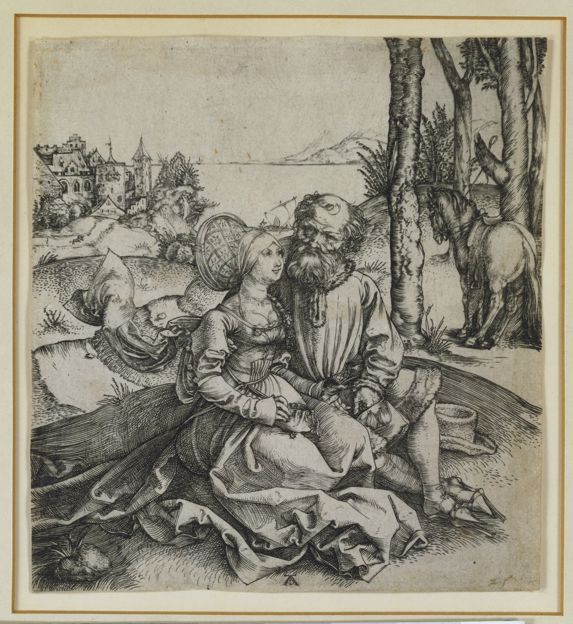 Kötü Karışık Çift, c.1495 by Albrecht Dürer