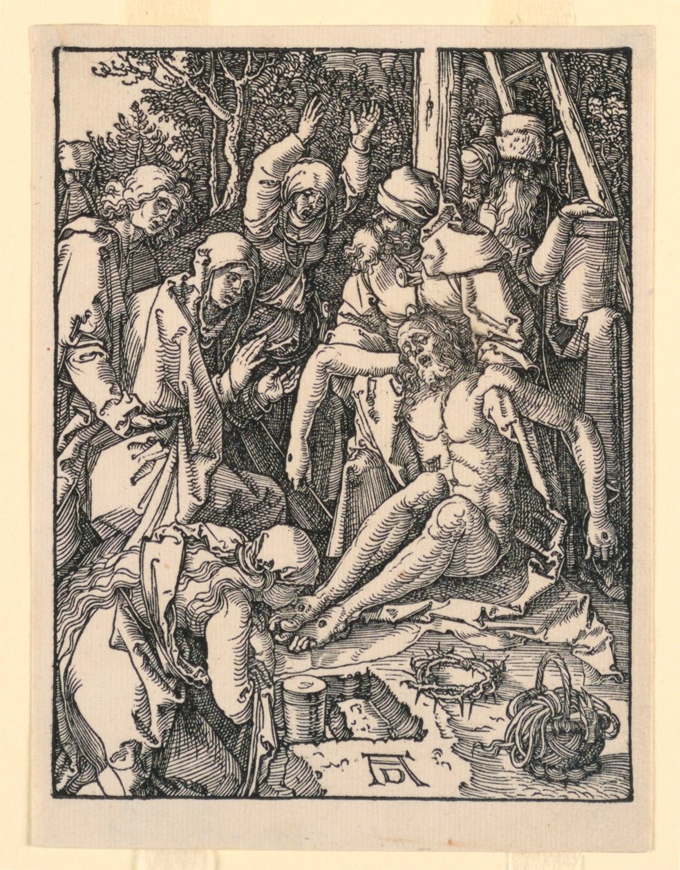 Küçük Tutku Serisinden Ağıt by Albrecht Dürer