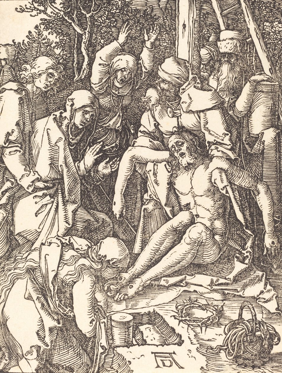 Ağıt, muhtemelen c. 15091510. by Albrecht Dürer