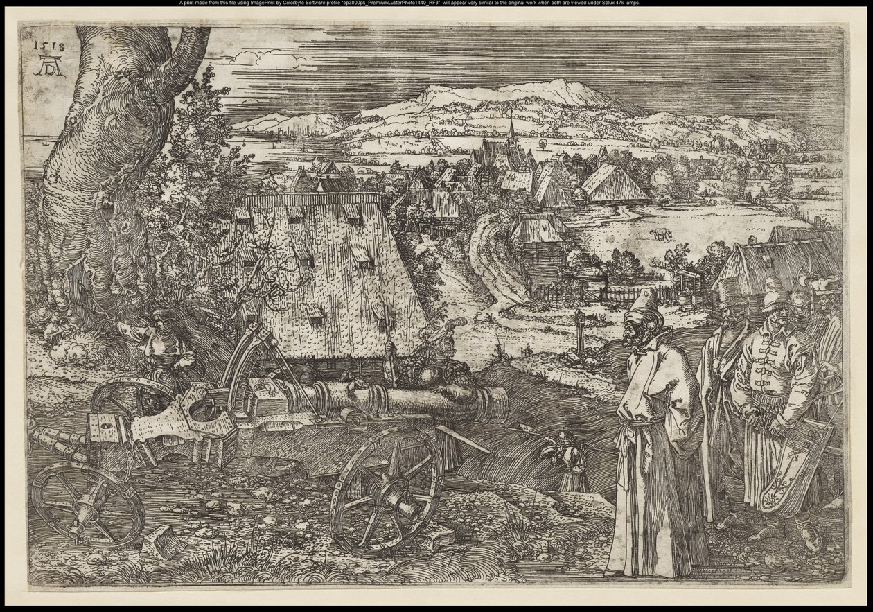 Topla Manzara, 1518 by Albrecht Dürer