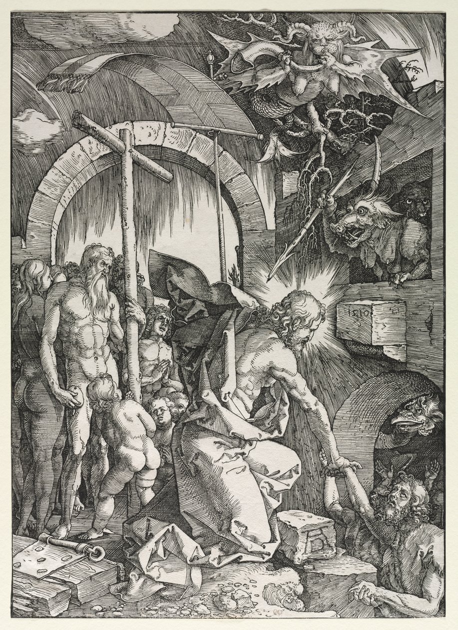 Büyük Tutku: Arafta Düşen Mesih by Albrecht Dürer