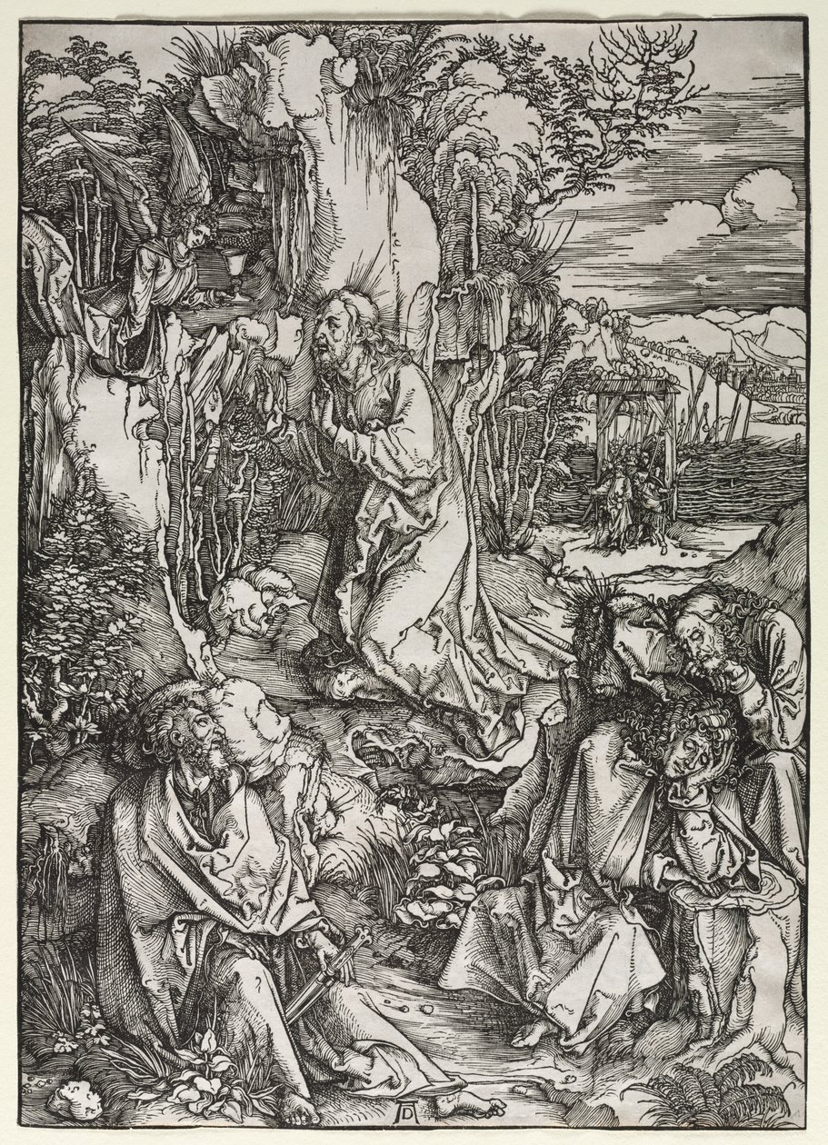 Büyük Tutku: Zeytin Dağındaki İsa by Albrecht Dürer