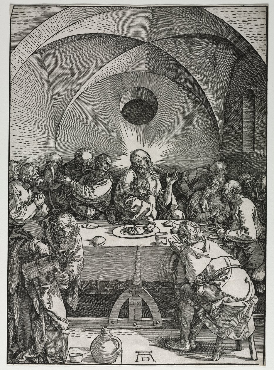 Büyük Tutku: Son Akşam Yemeği by Albrecht Dürer