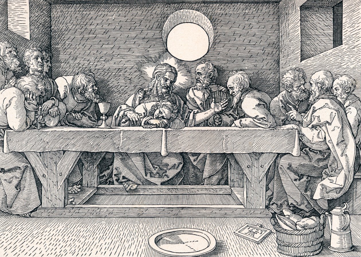 Son Akşam Yemeği, 1523 1906 by Albrecht Dürer