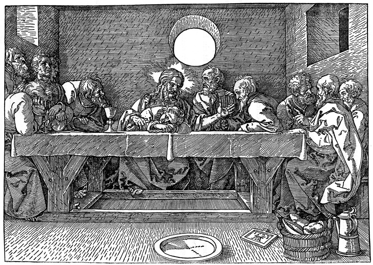 Son Akşam Yemeği, 1523, 1936 by Albrecht Dürer