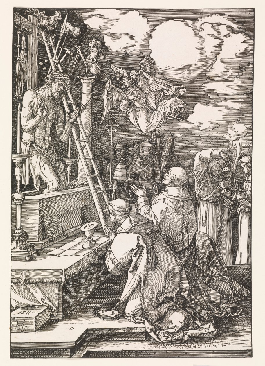 Aziz Gregory Kütlesi by Albrecht Dürer