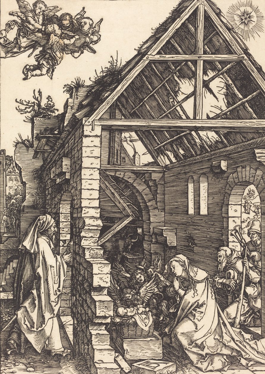 Doğuş, c. 15021504. by Albrecht Dürer