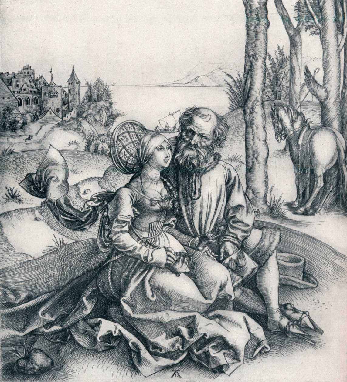 Aşk Teklifi, 1495 1906 by Albrecht Dürer