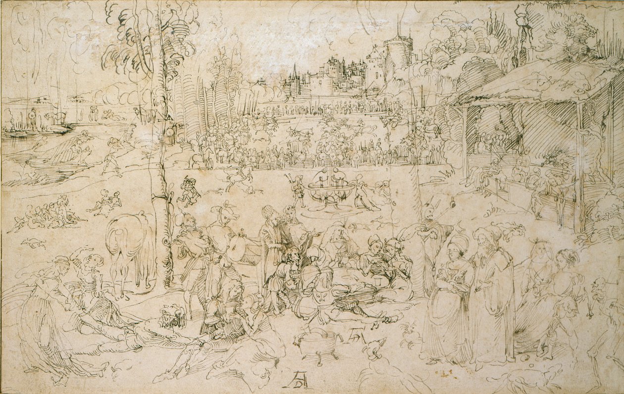 Dünyanın Zevkleri, 16. yüzyılın başları by Albrecht Dürer