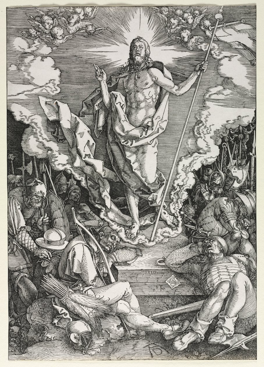 Diriliş, 1510. by Albrecht Dürer