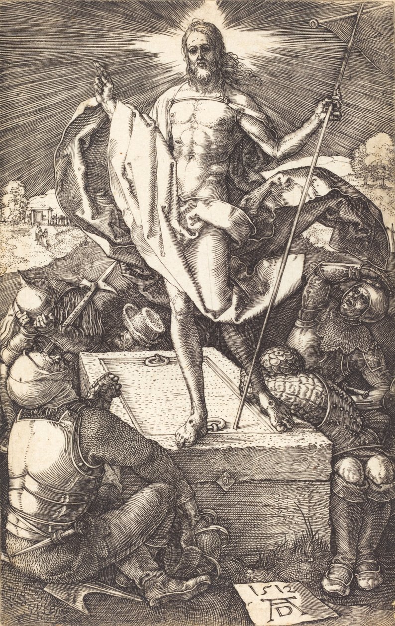 Diriliş, 1512. by Albrecht Dürer