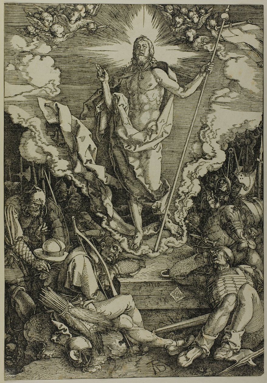 Büyük Tutkudan Diriliş by Albrecht Dürer