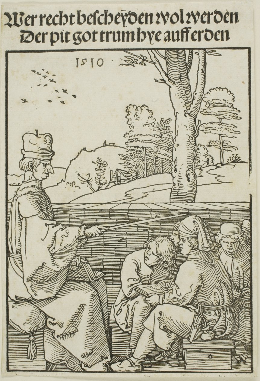 okul öğretmeni by Albrecht Dürer