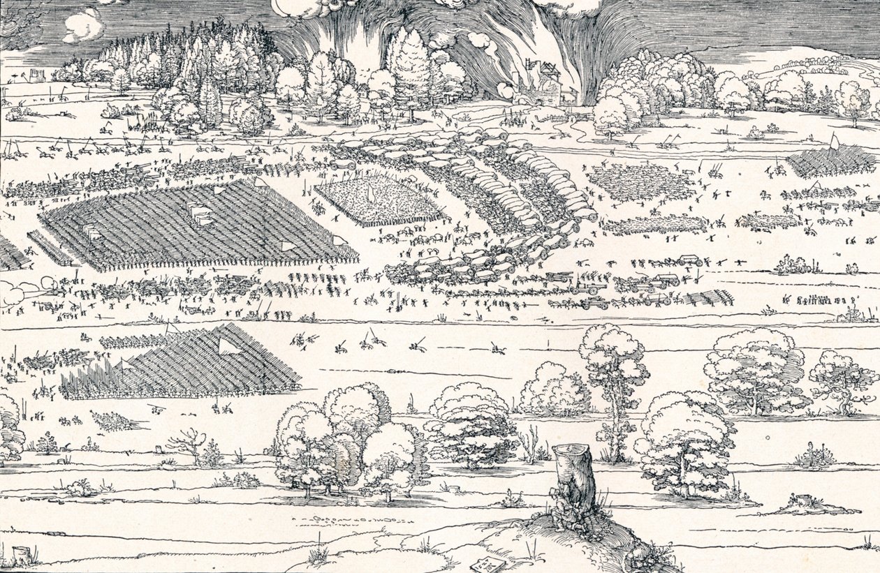 Kale Kuşatması II, 1527 1906 by Albrecht Dürer
