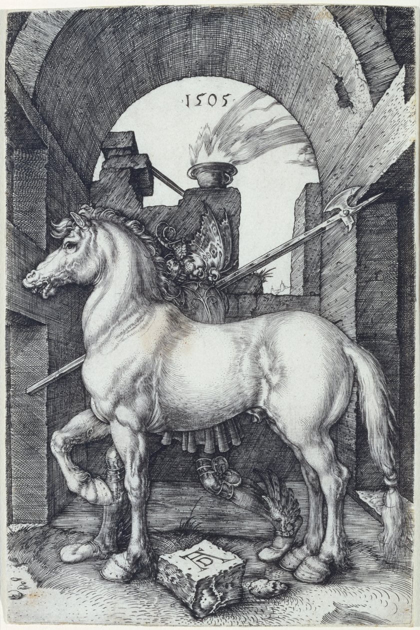 Kryqëzimi, nga Pasioni i Madh, 1497-99 by Albrecht Dürer