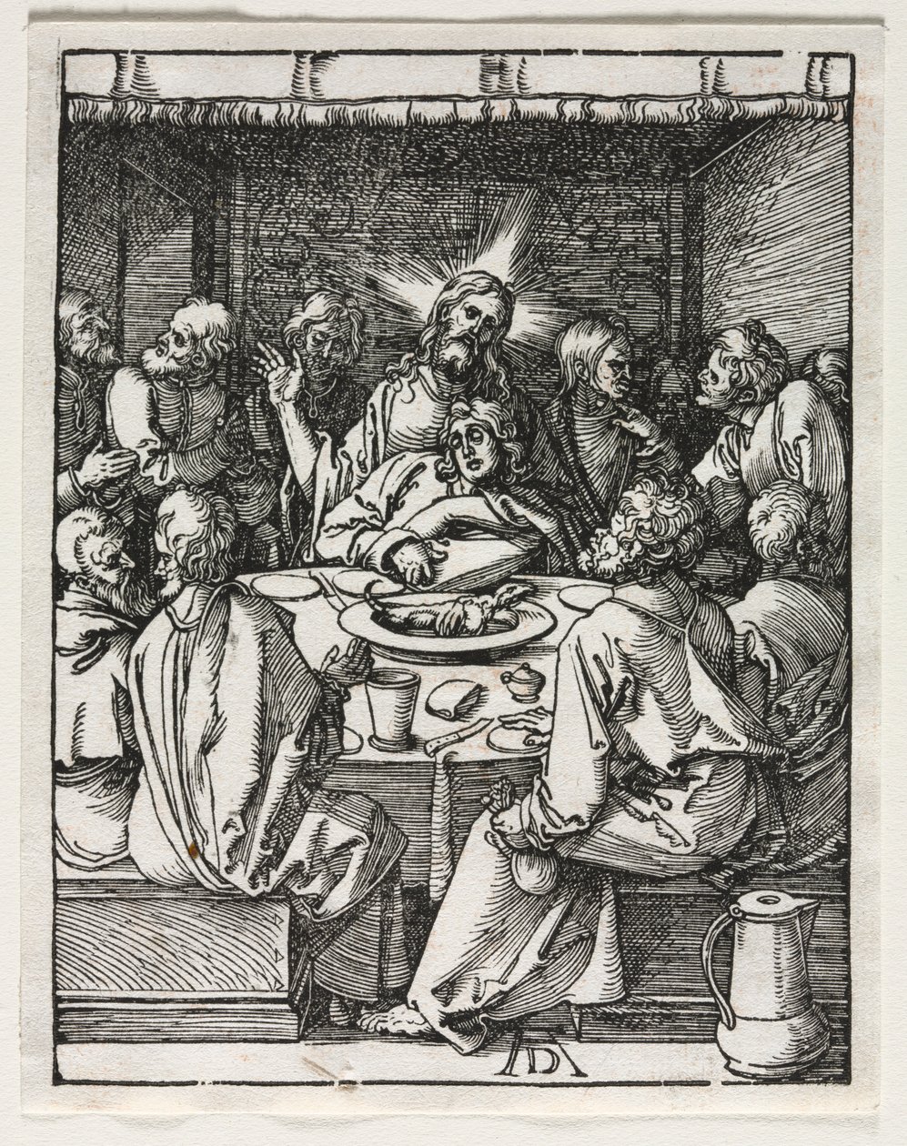 Küçük Tutku: Son Akşam Yemeği. by Albrecht Dürer