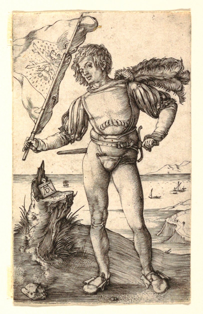 Standart Taşıyıcı by Albrecht Dürer