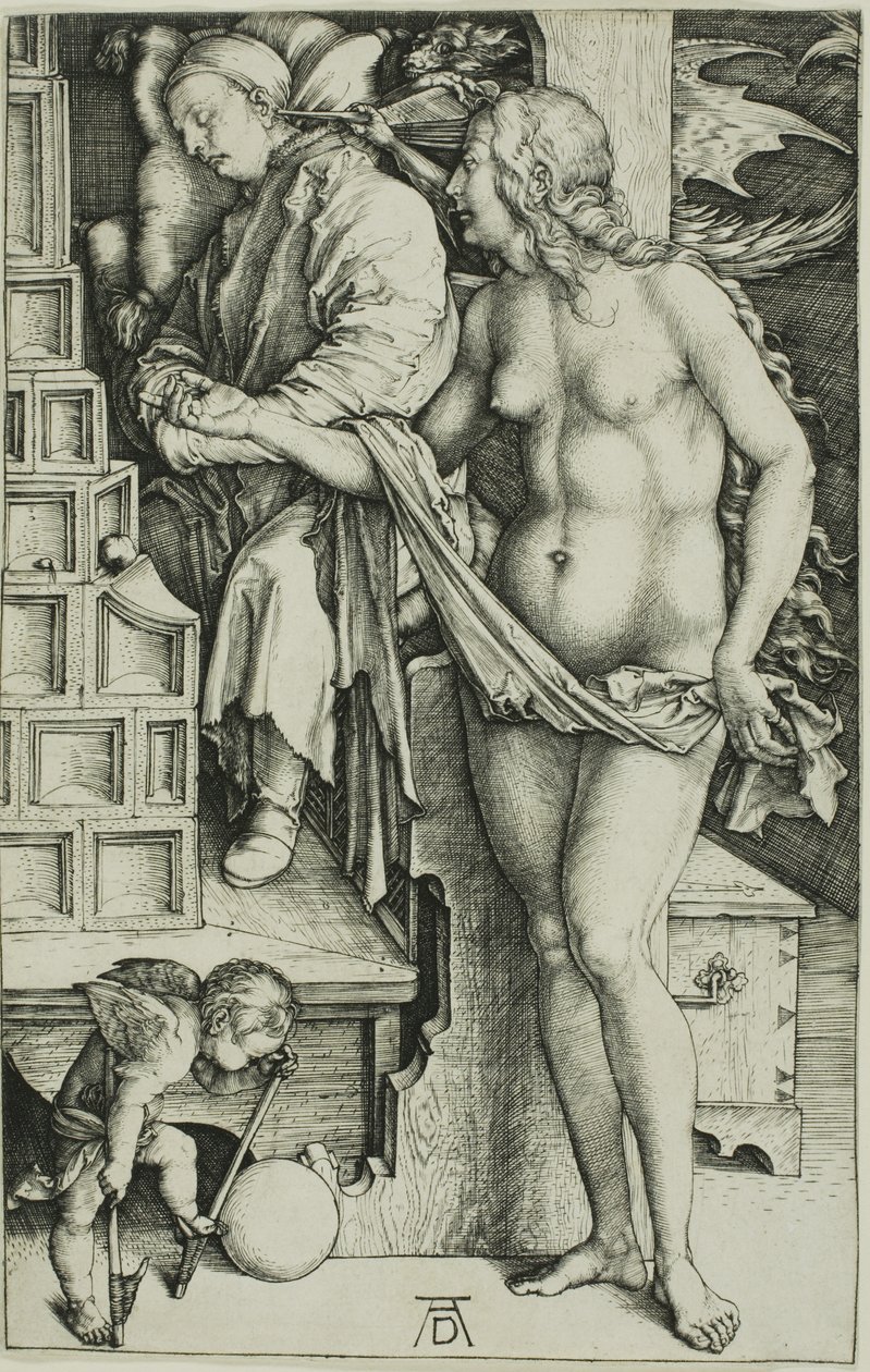 Avaranın Günaha (Doktorun Rüyası) by Albrecht Dürer