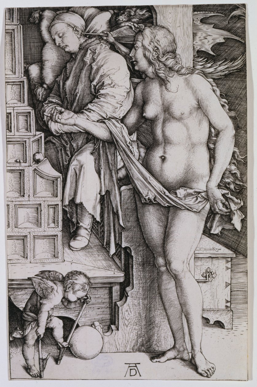 Avaranın Günaha by Albrecht Dürer