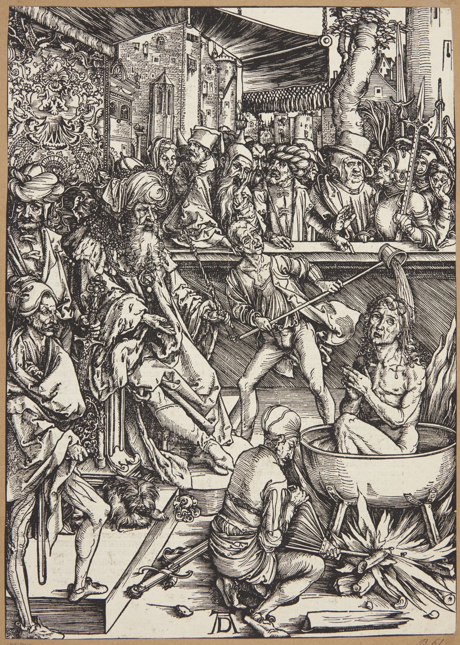 Evangelist Aziz John'un İşkencesi by Albrecht Dürer