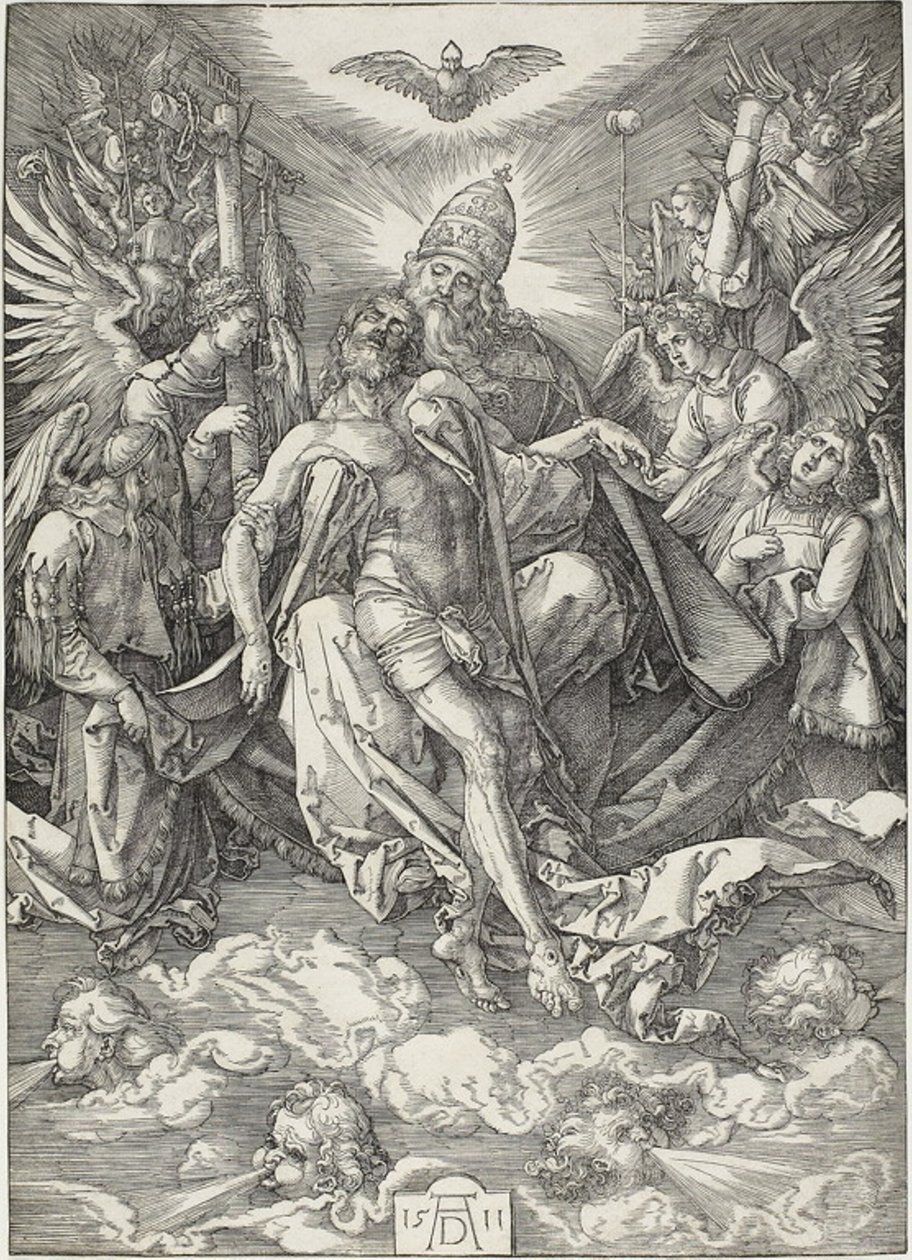 Üçlü Birlik (Grace of See) by Albrecht Dürer
