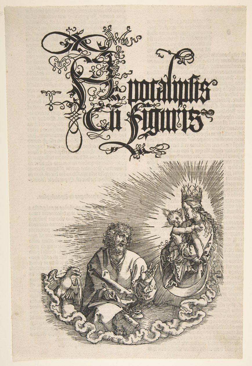 Kıyametten Bakire ve Aziz John, 1511. by Albrecht Dürer