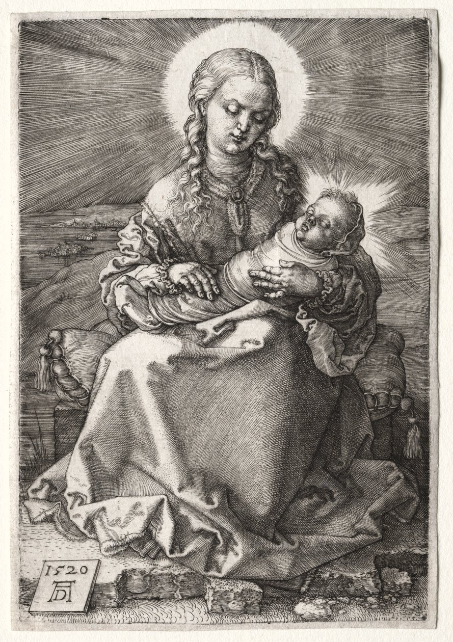 Kundaklanmış Çocuklu Bakire by Albrecht Dürer