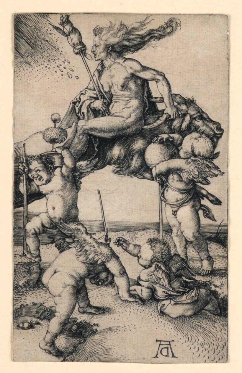 Cadı by Albrecht Dürer