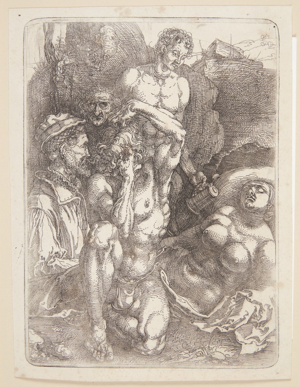 çaresiz adam by Albrecht Dürer