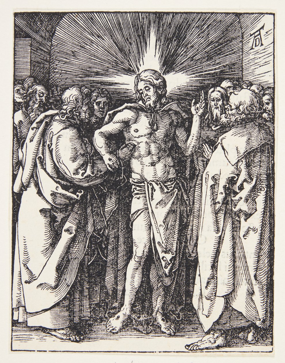 şüpheci Thomas by Albrecht Dürer