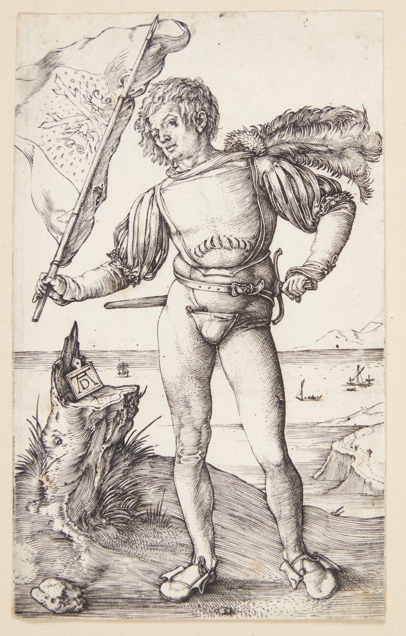 standart taşıyıcı by Albrecht Dürer