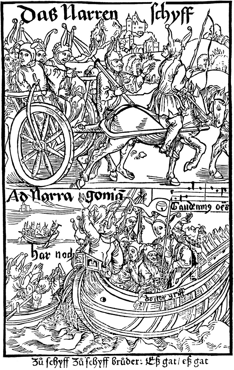 Sebastian Brant, 1494 tarafından yazılan Ship of Fools