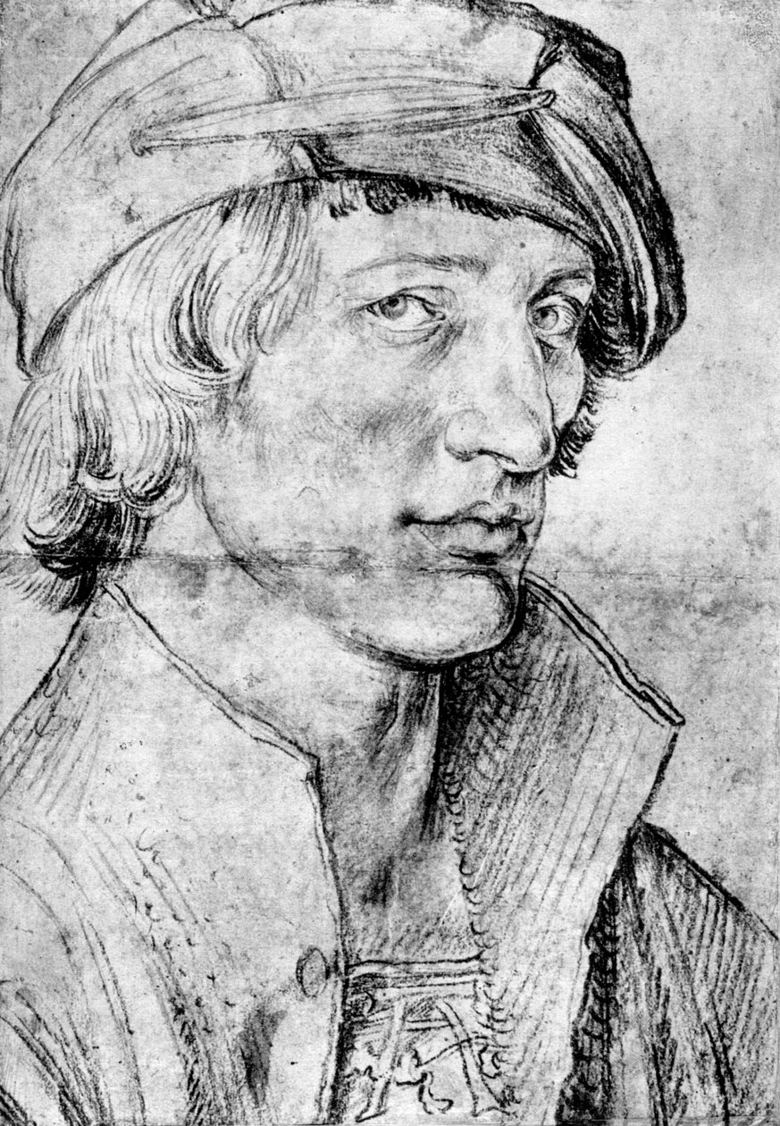 Bilinmeyen portre, 1514, 1936 by Albrecht Dürer