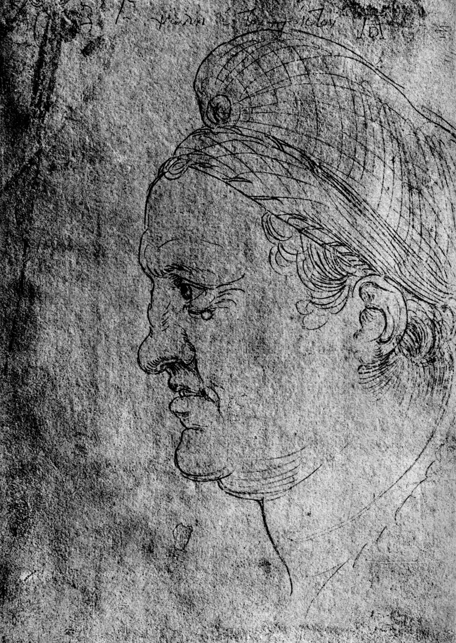 Willibald Pirckheimer, 1503, 1936 by Albrecht Dürer