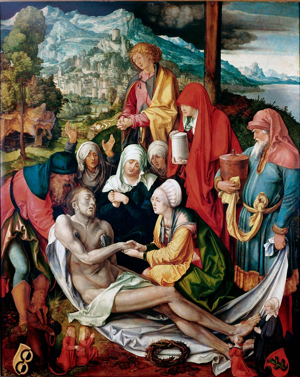 Albrecht Durer (1471-1528) 1500 yakl. karartmak 151x121 cm Münih, Alte Pinakothek by Albrecht Dürer