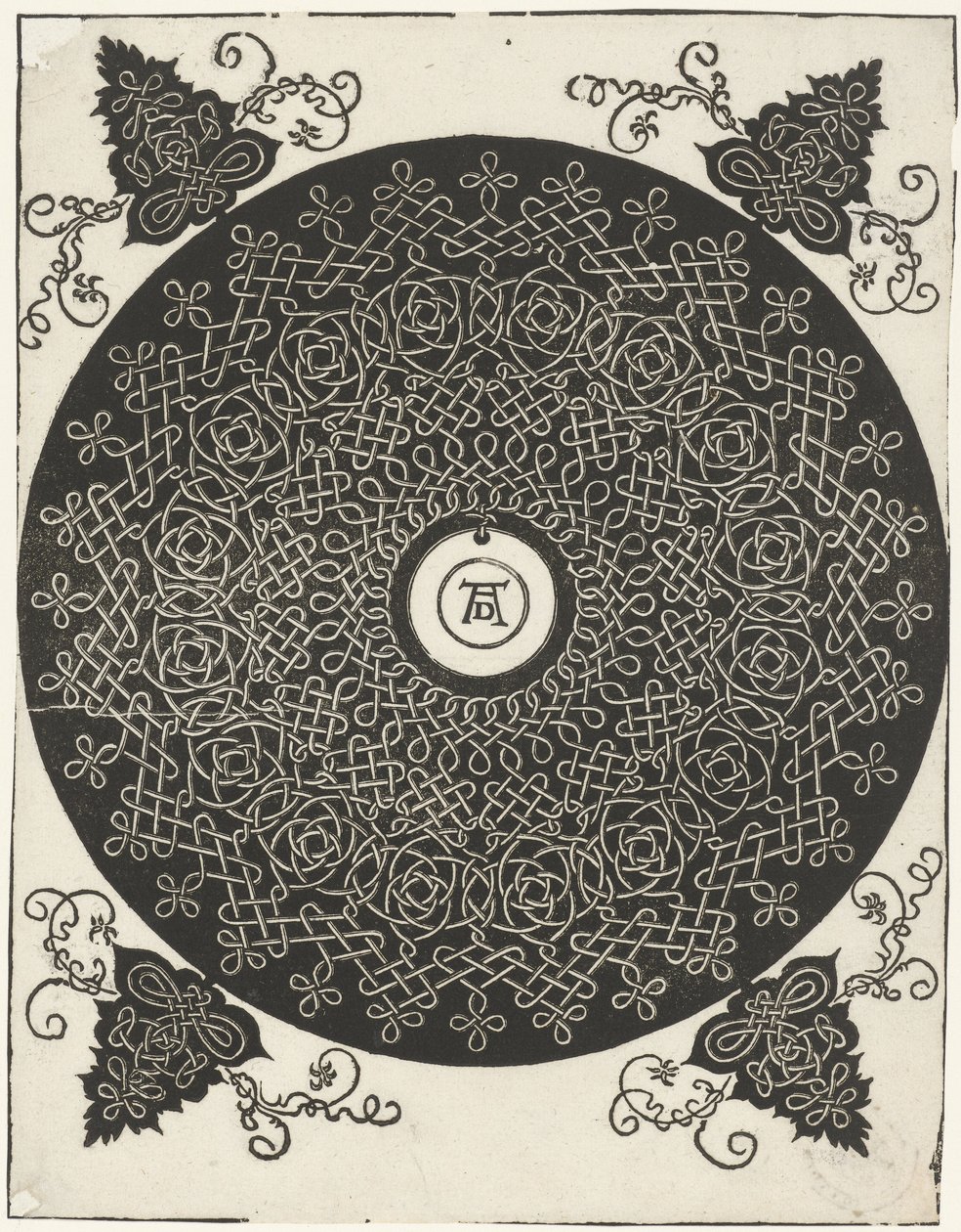 Dantel tasarımı by Albrecht Dürer or Duerer