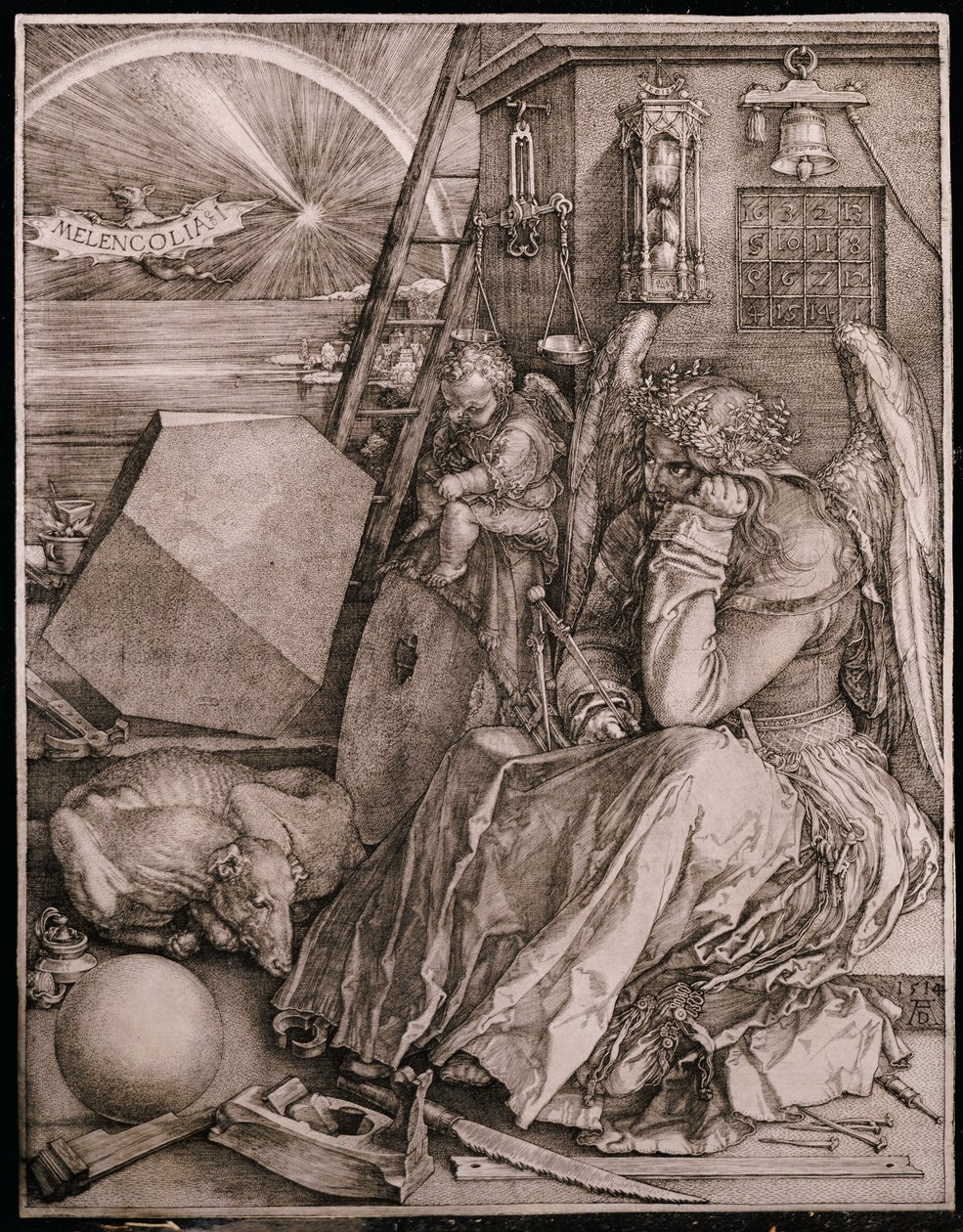 Melankoli, 1513 by Albrecht Dürer