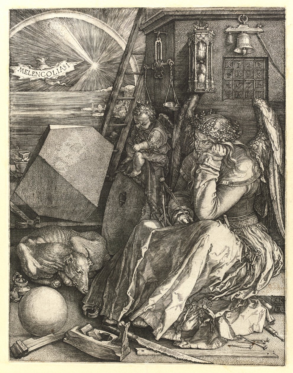melenkonya ben by Albrecht Dürer