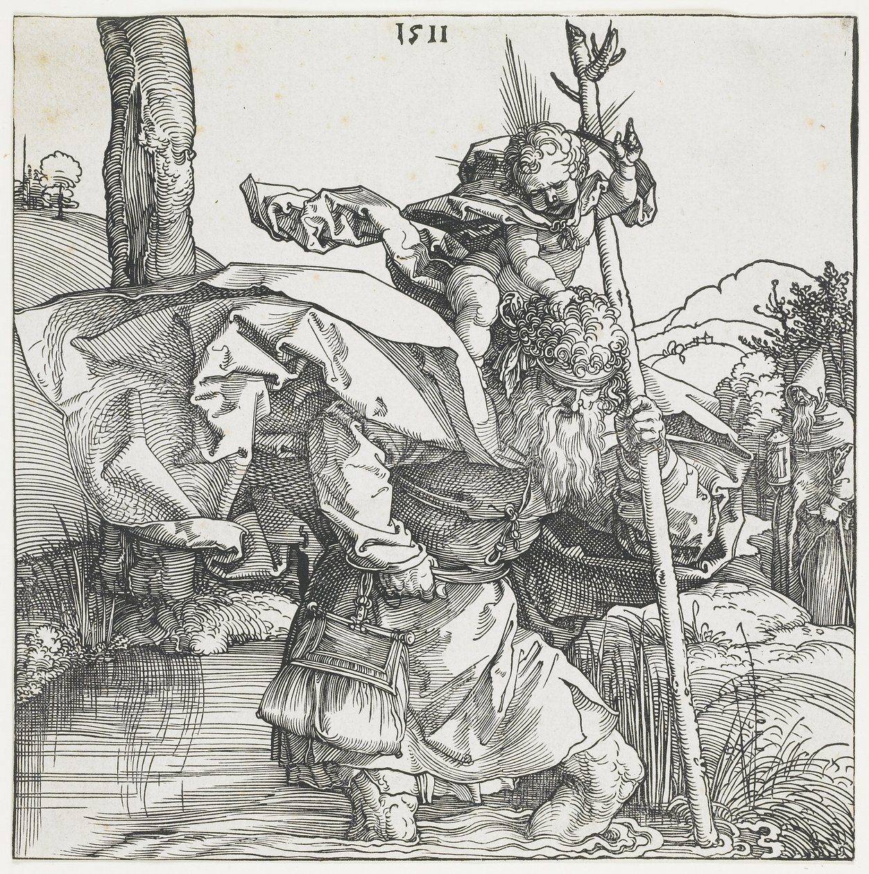 Aziz Christopher by Albrecht Dürer