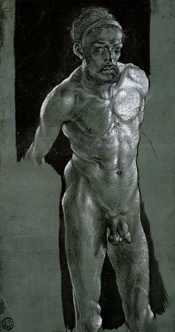 Otoportre, c.1503 (kağıt üzerine mürekkep) by Albrecht Dürer